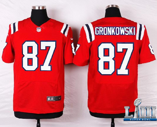 2019 New England Patriots Super Bowl LIII elite Jerseys-054